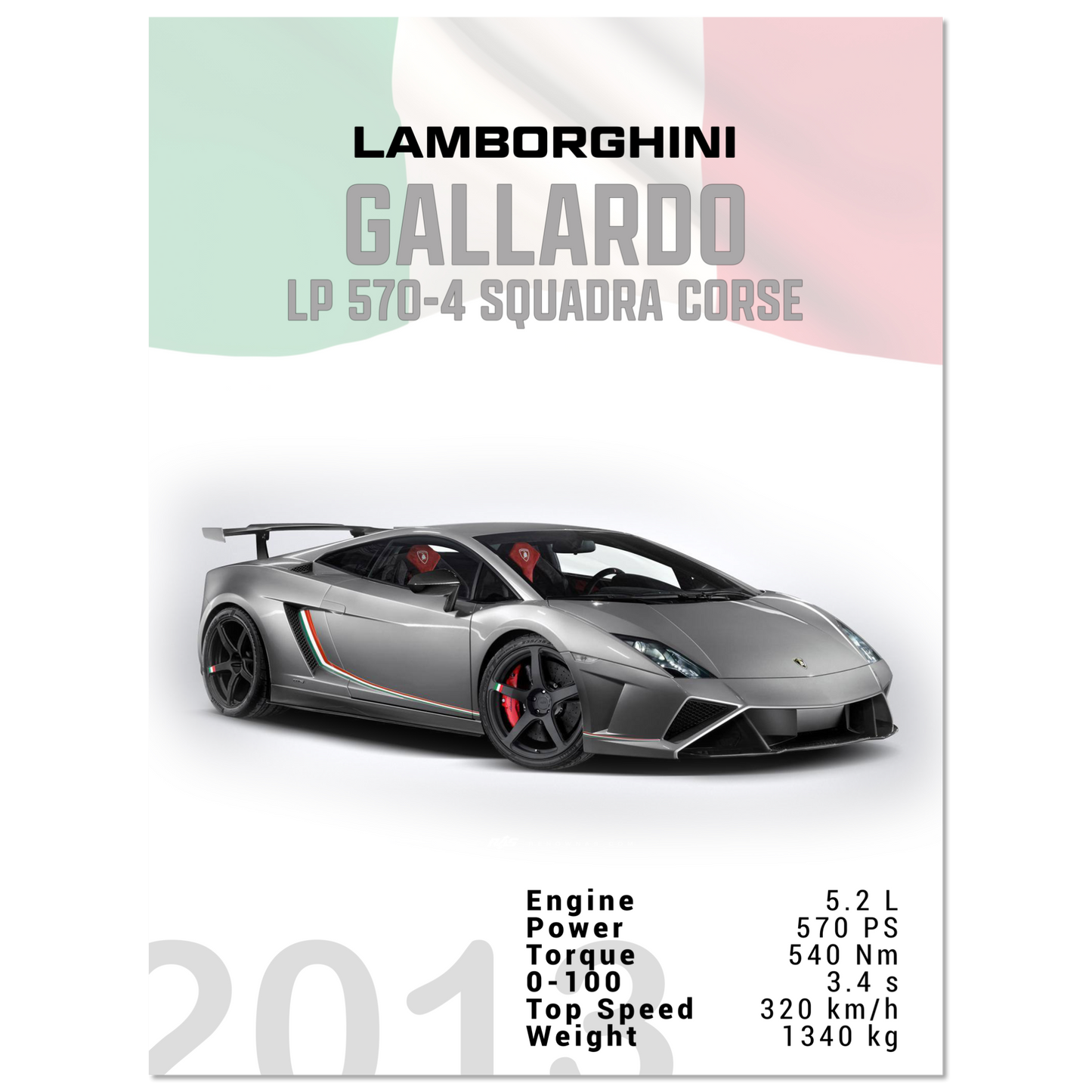 Lamborghini Gallardo LP 570-4 Squadra Corse (LAMBO15)