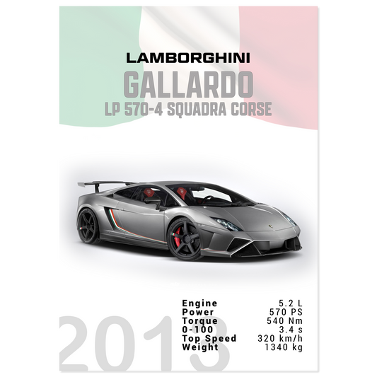 Lamborghini Gallardo LP 570-4 Squadra Corse (LAMBO15)