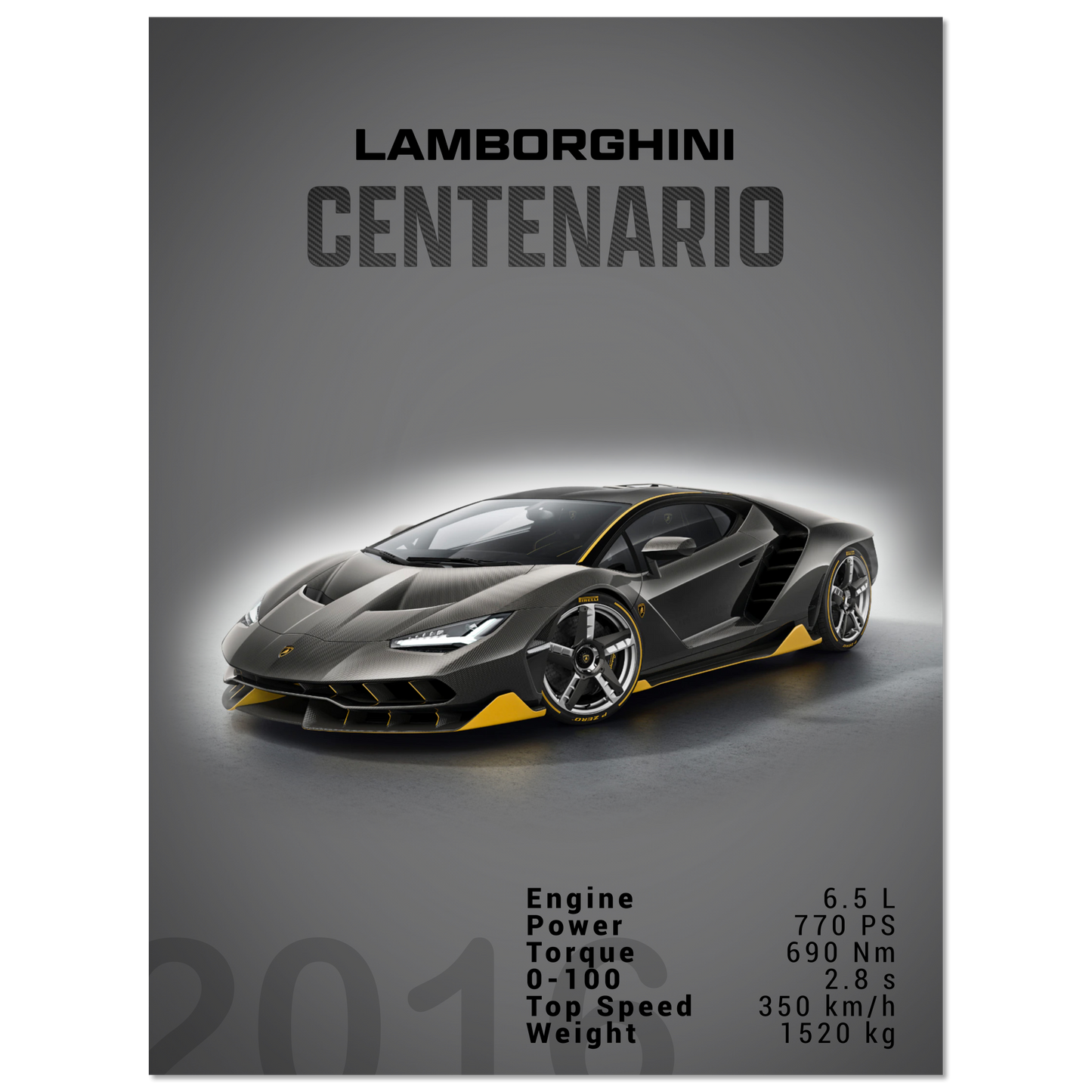 Lamborghini Centenario (LAMBO16D)