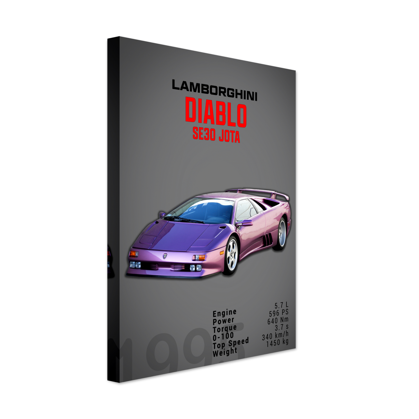 Lamborghini 1995 Diablo SE30 JOTA (LAMBO17D)
