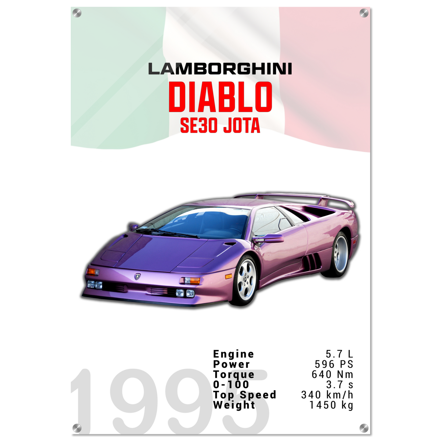Lamborghini 1995 Diablo SE30 JOTA (LAMBO17)