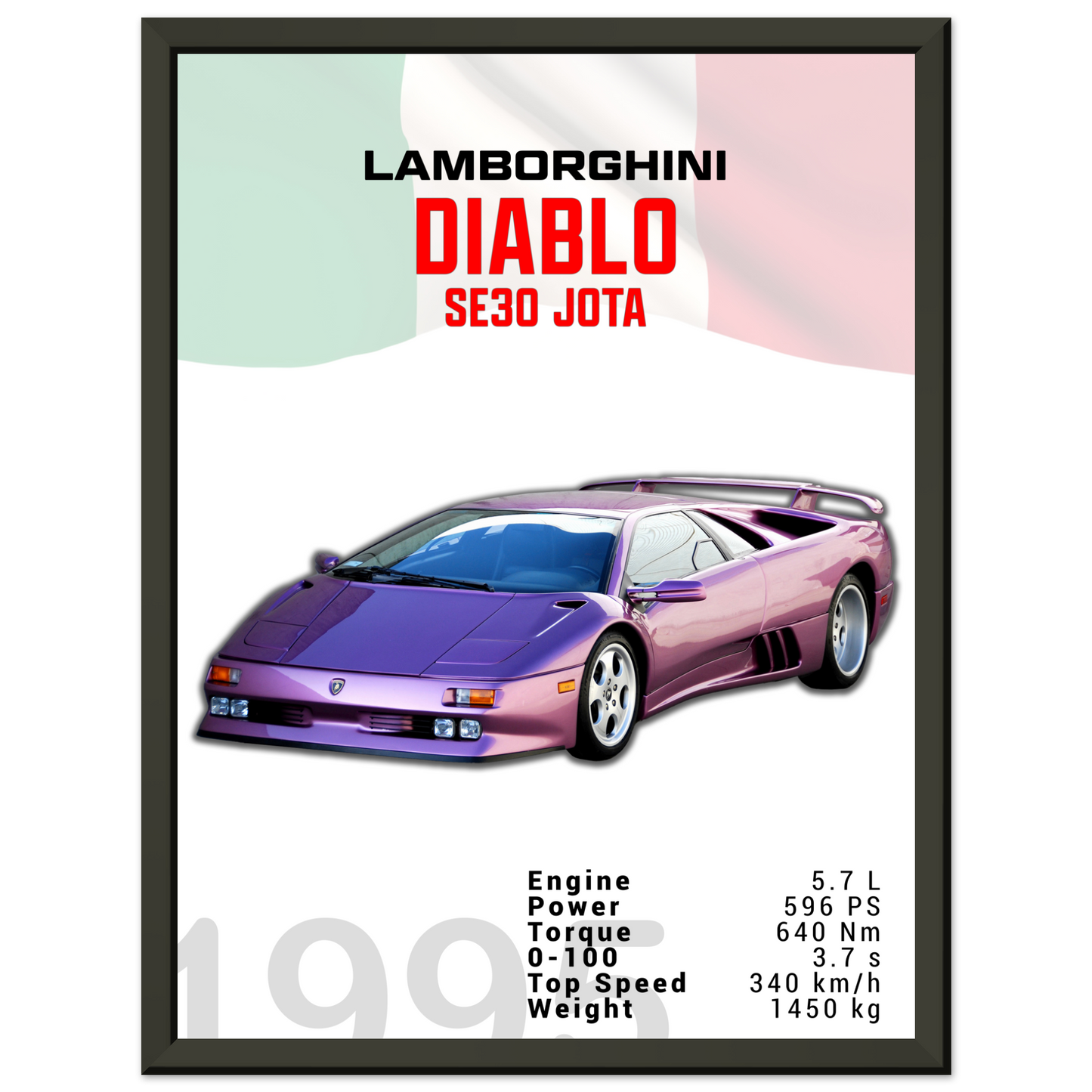 Lamborghini 1995 Diablo SE30 JOTA (LAMBO17)