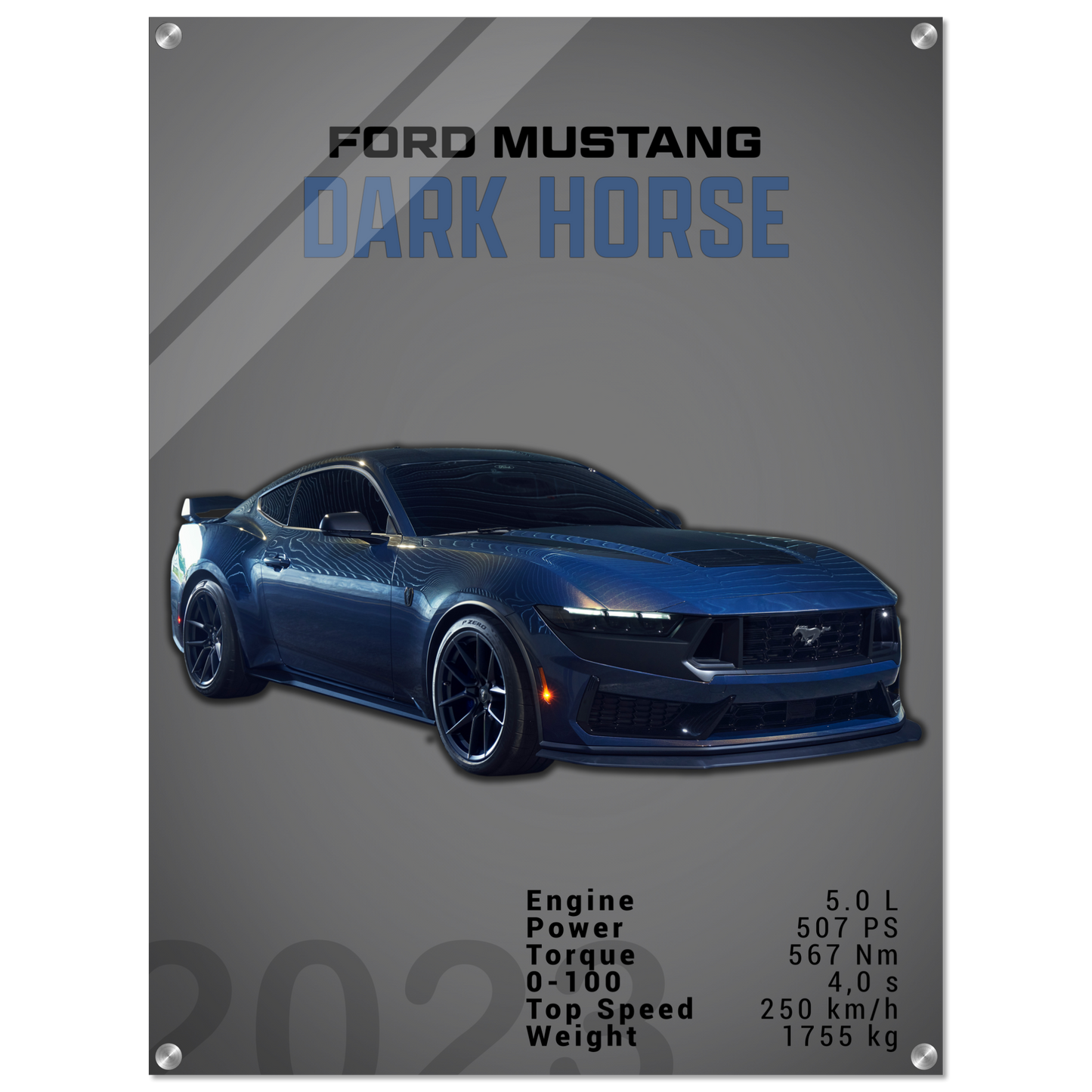 Ford Mustang 2023 S650 Dark Horse (MUSTANG05D)