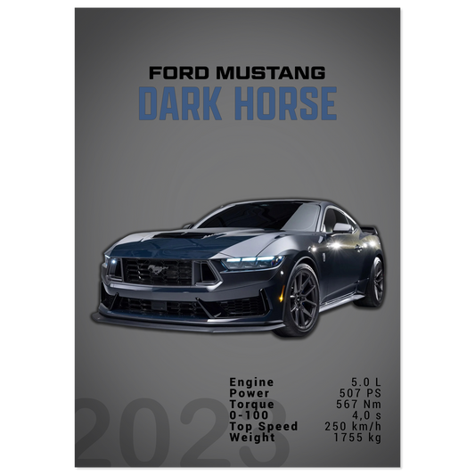 Ford Mustang 2023 S650 Dark Horse (MUSTANG06D)