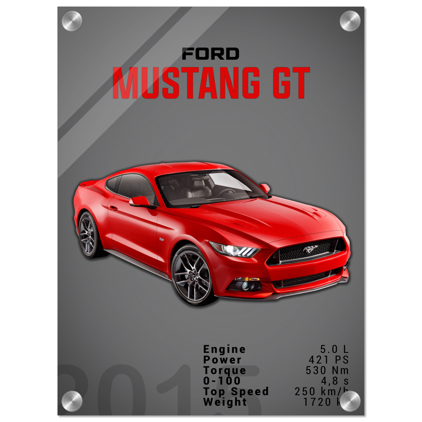 Ford Mustang 2015 GT S550 (MUSTANG07D)