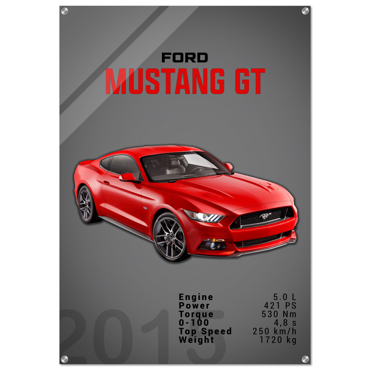 Ford Mustang 2015 GT S550 (MUSTANG07D)