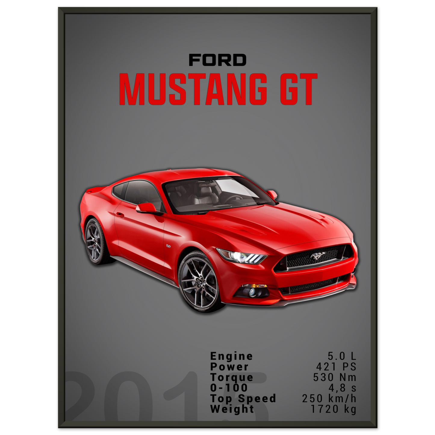 Ford Mustang 2015 GT S550 (MUSTANG07D)