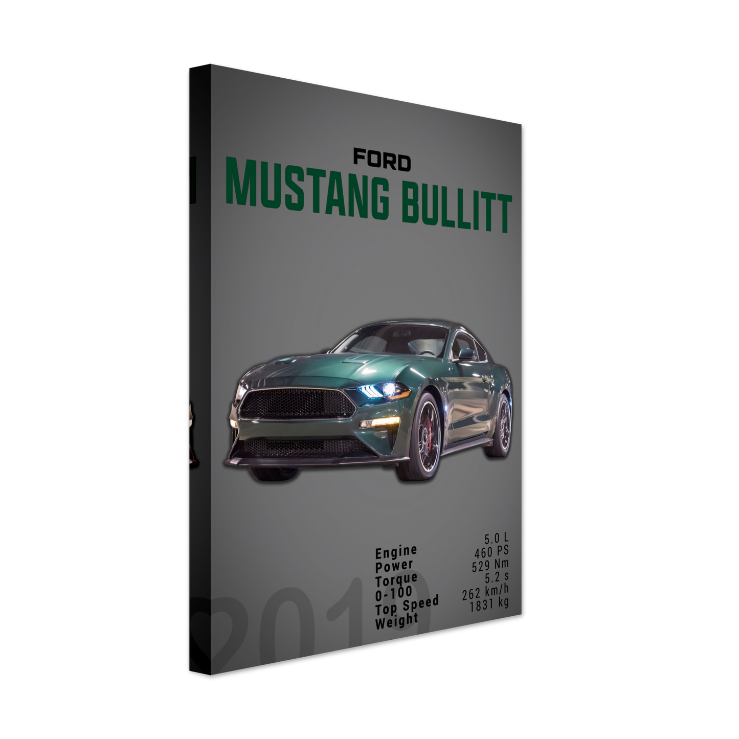 Ford Mustang 2019 Bullitt S550 (MUSTANG14D)