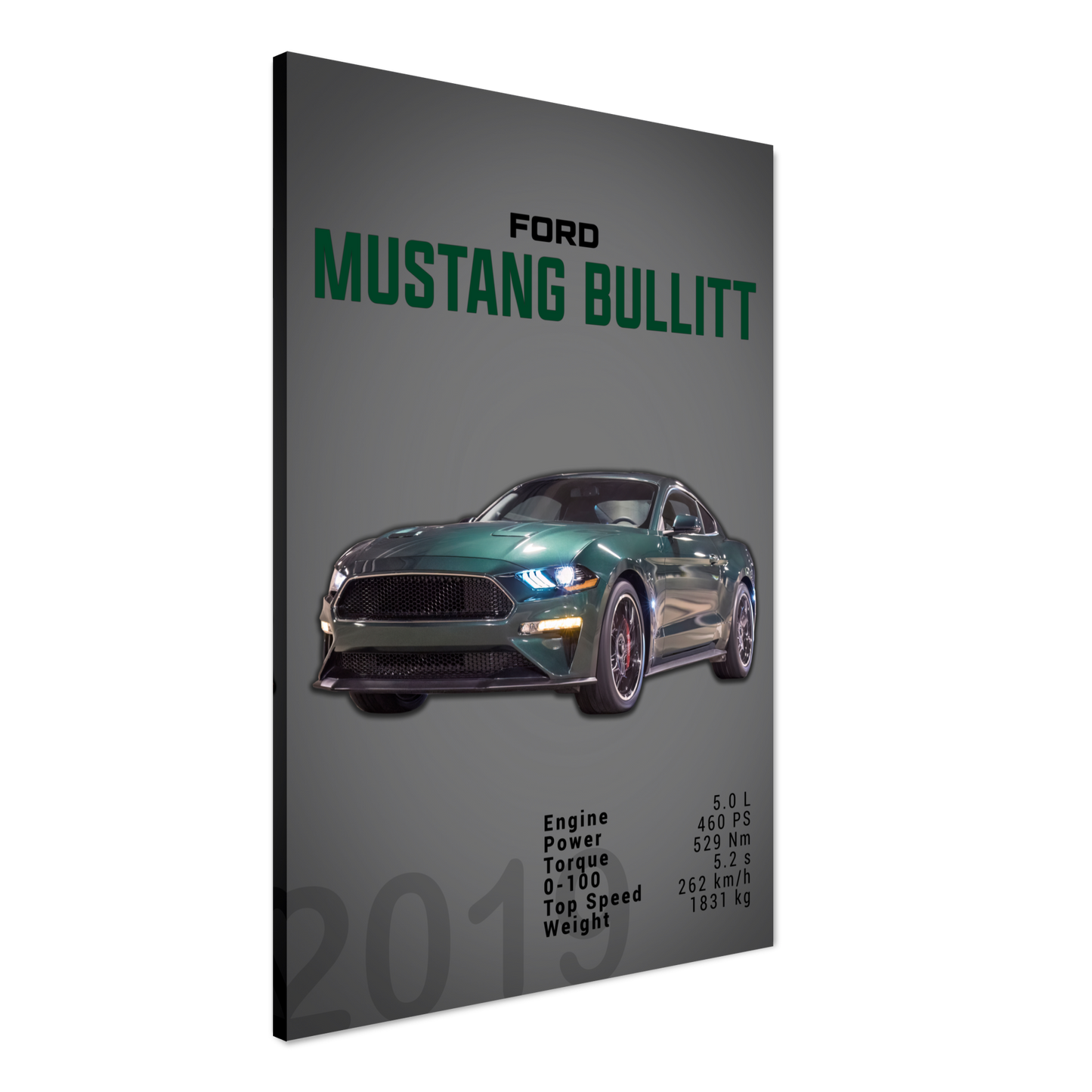 Ford Mustang 2019 Bullitt S550 (MUSTANG14D)