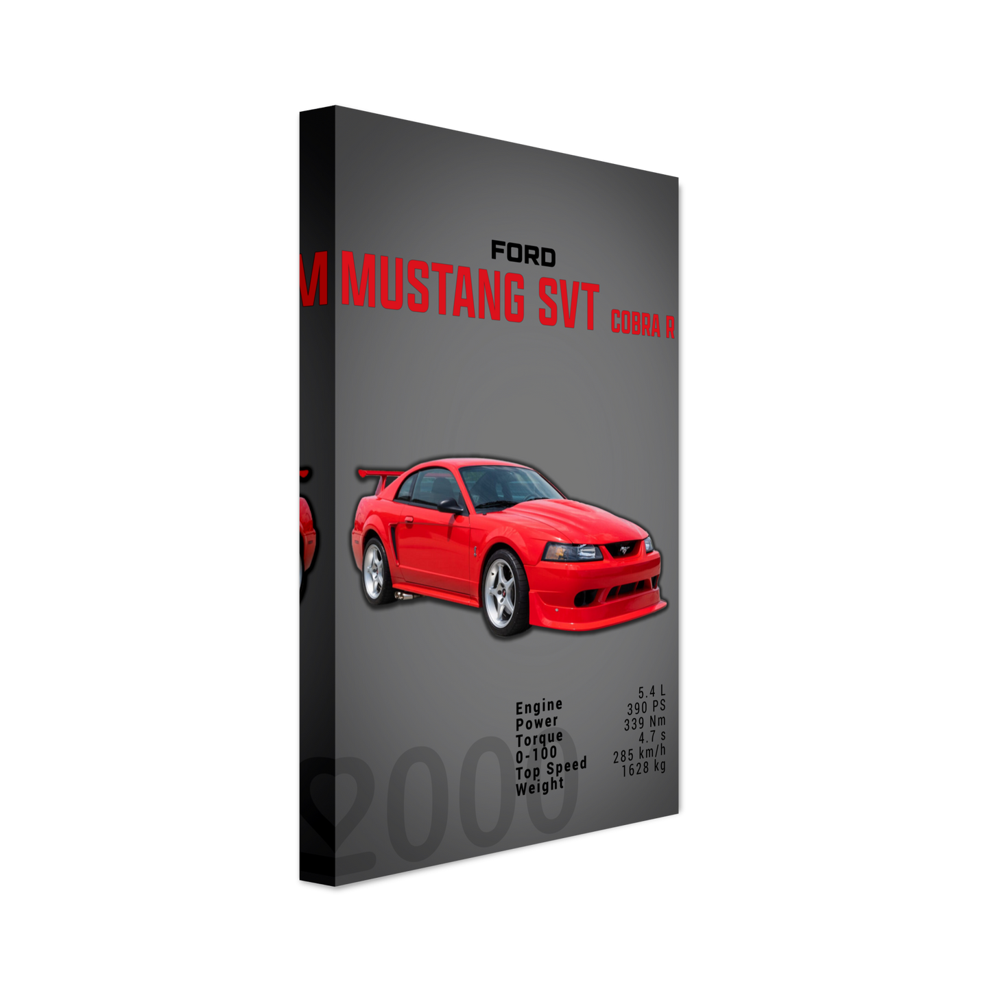 Ford Mustang 2000 SVT Cobra R (MUSTANG19D)