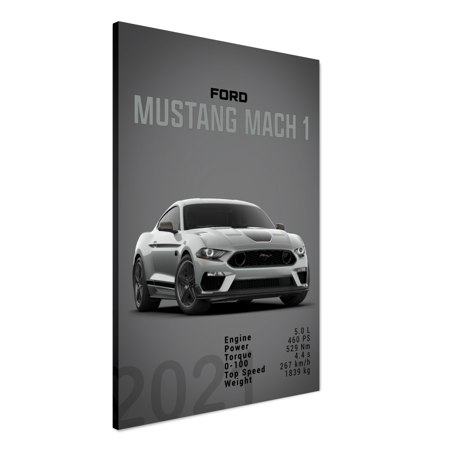 Ford Mustang 2021 S550 Mach1 (MUSTANG20D)