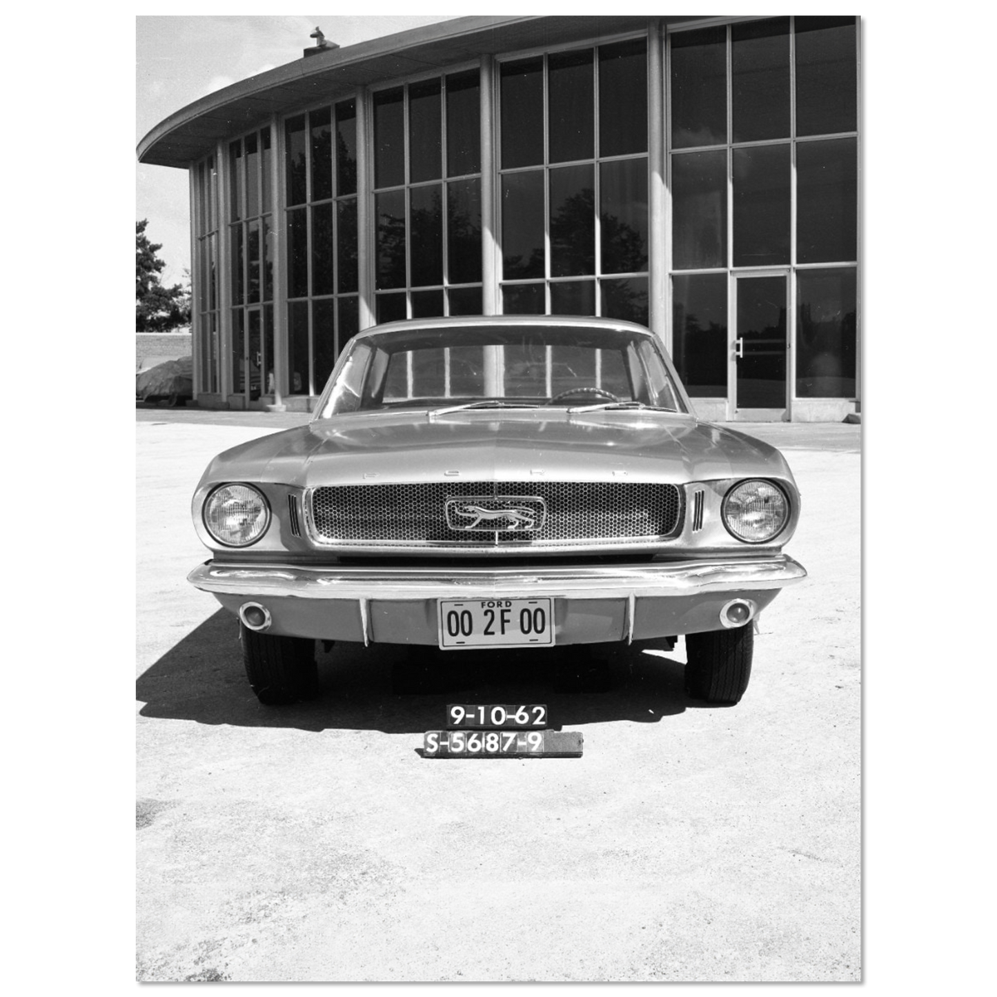 Ford Mustang 1962 BW (MUSTANG23)