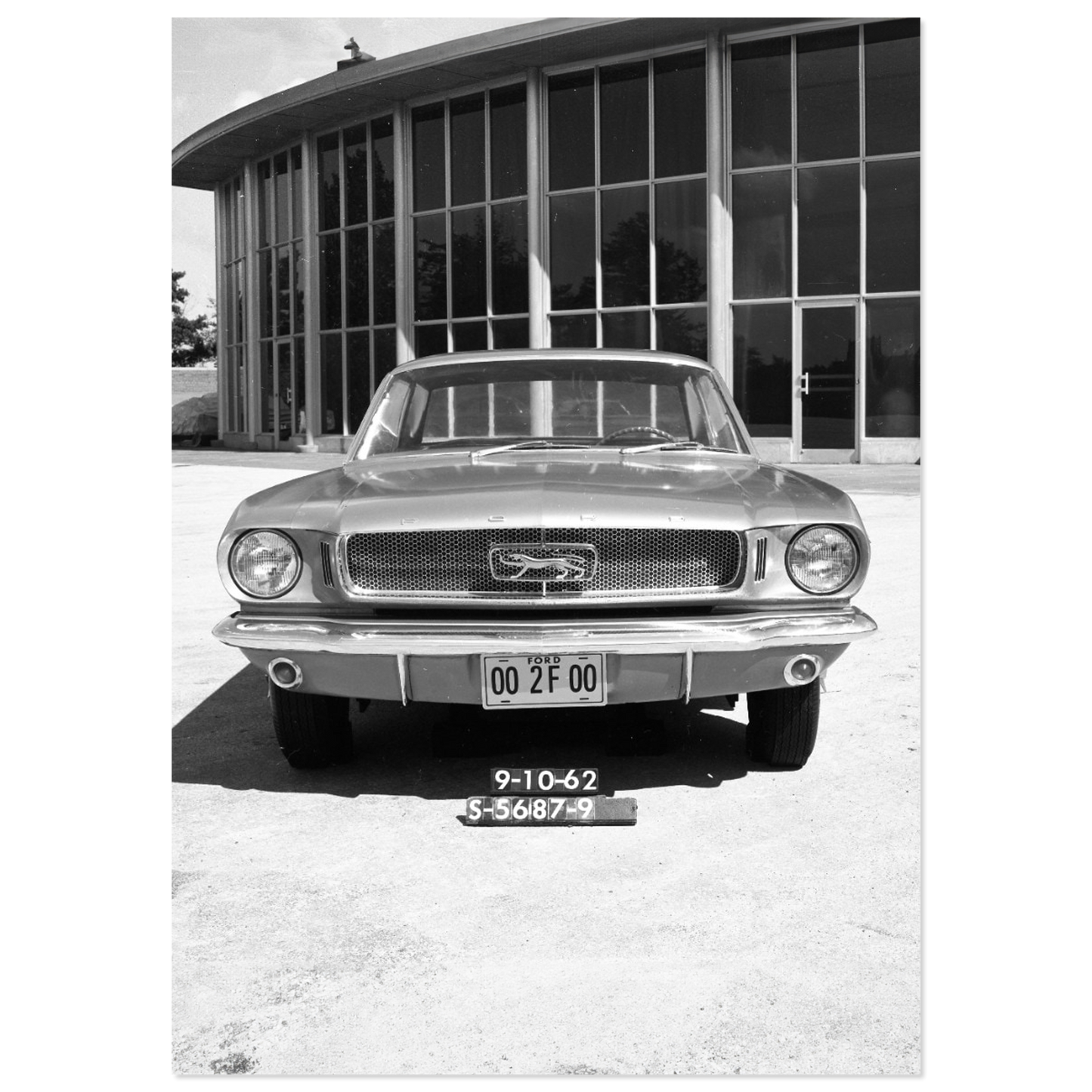 Ford Mustang 1962 BW (MUSTANG23)