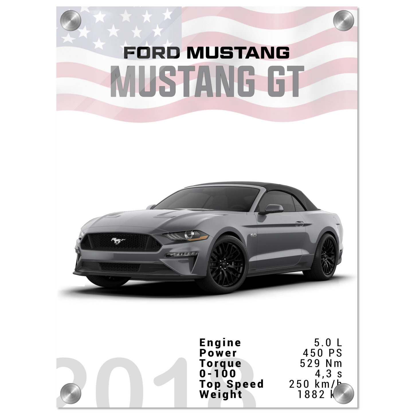 Ford Mustang 2018 Convertible (MUSTANG26)
