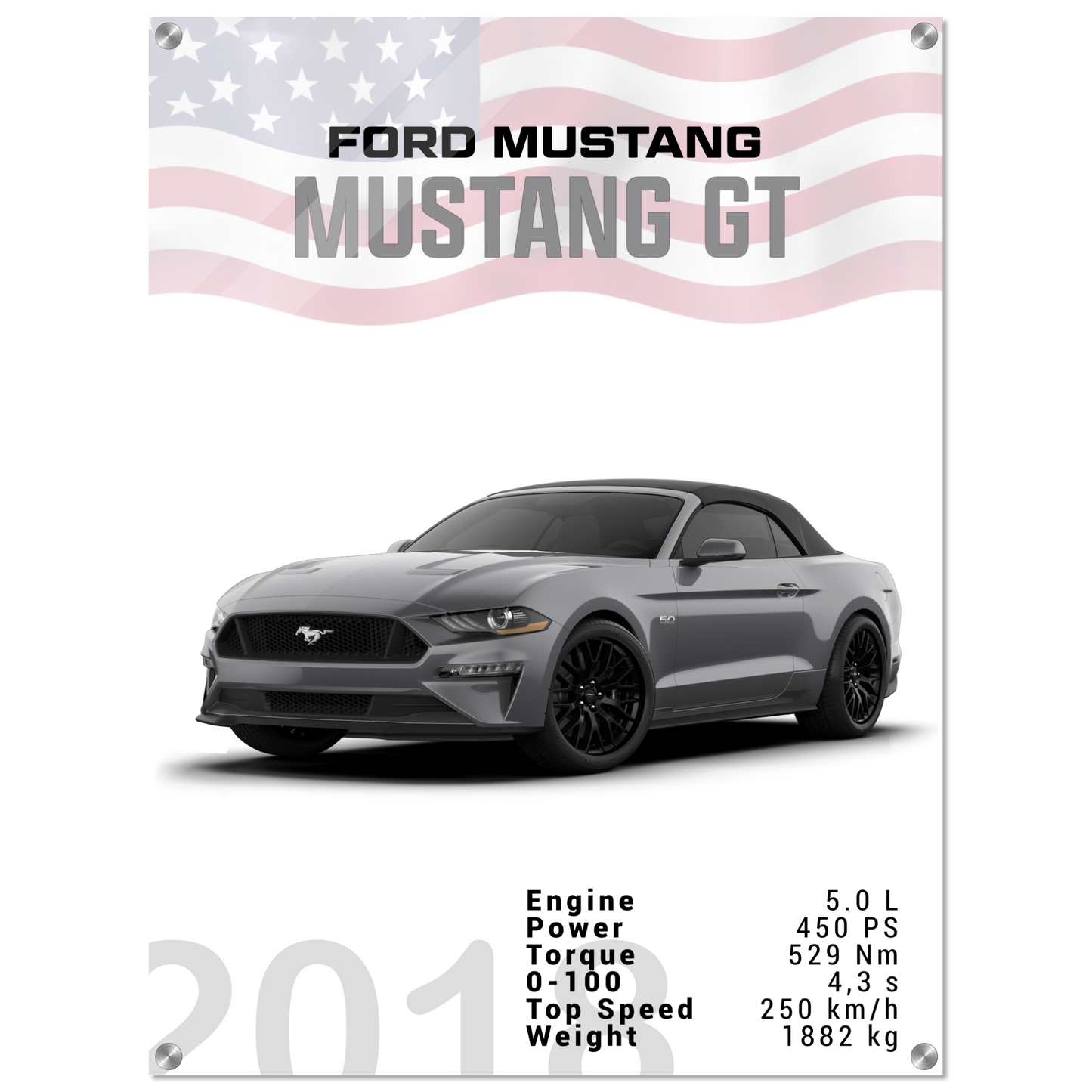 Ford Mustang 2018 Convertible (MUSTANG26)