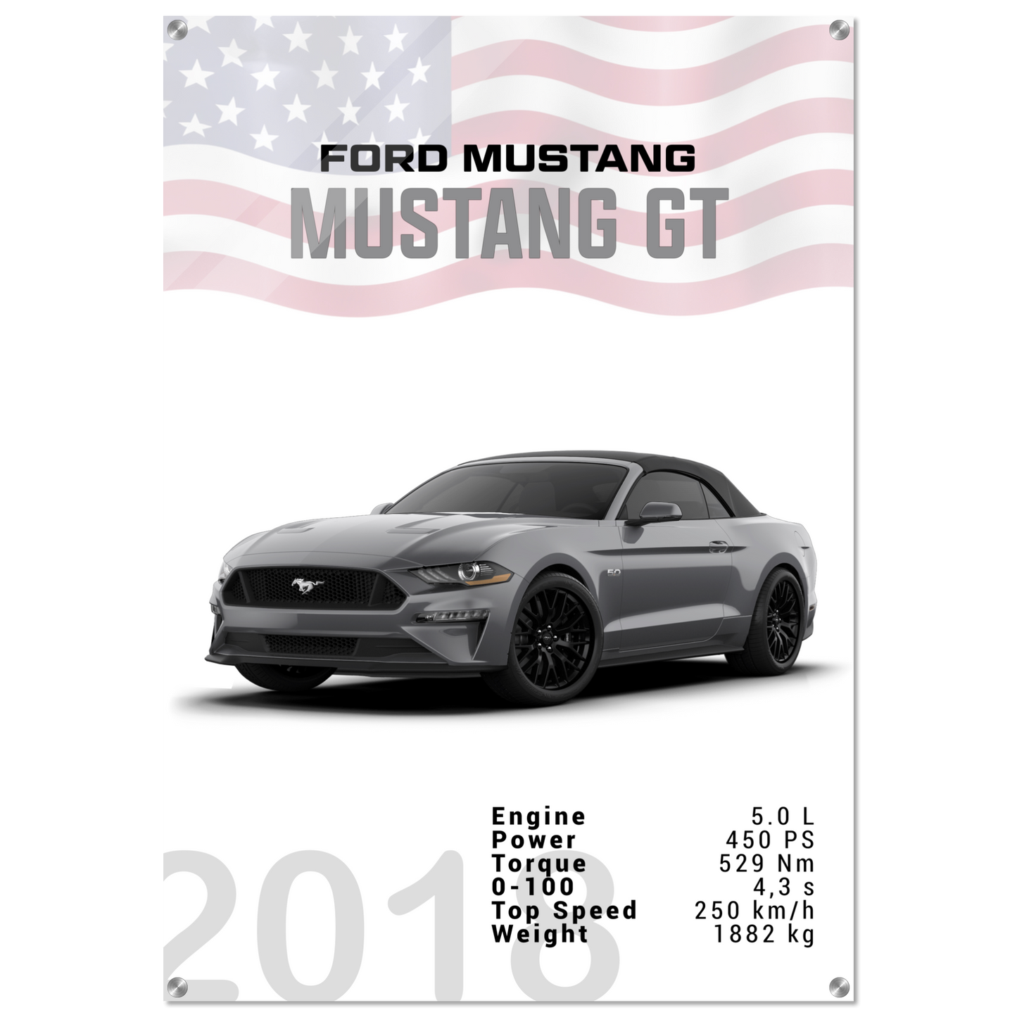 Ford Mustang 2018 Convertible (MUSTANG26)