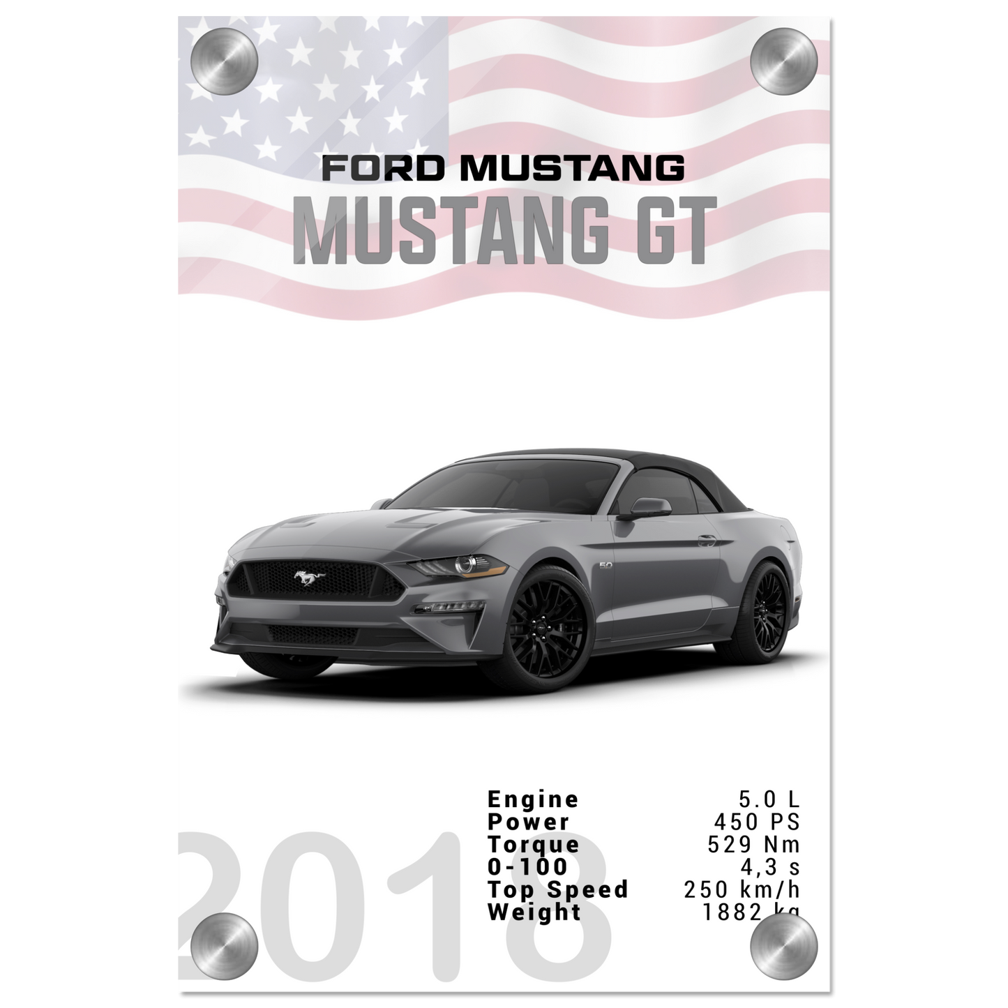 Ford Mustang 2018 Convertible (MUSTANG26)