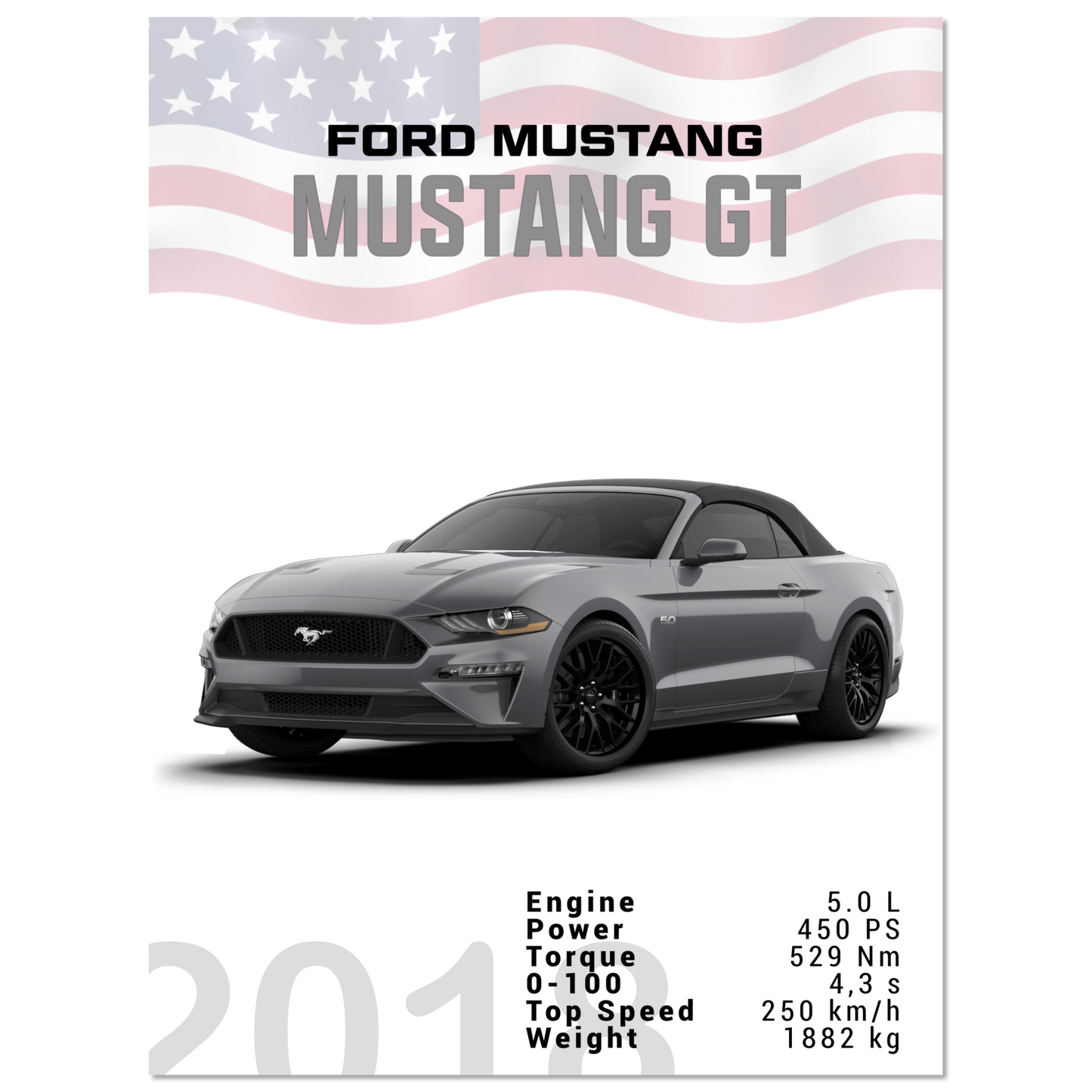 Ford Mustang 2018 Convertible (MUSTANG26)