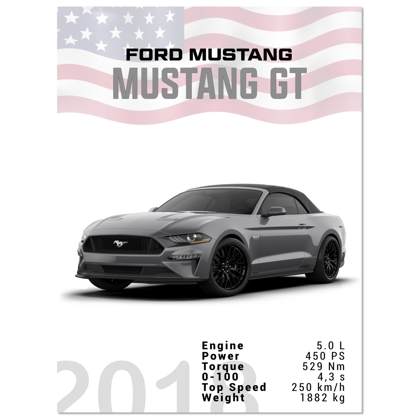 Ford Mustang 2018 Convertible (MUSTANG26)