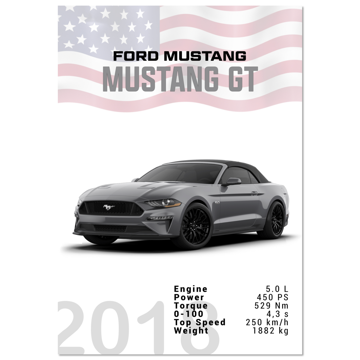 Ford Mustang 2018 Convertible (MUSTANG26)
