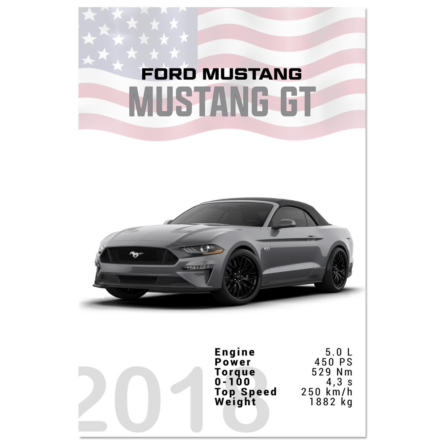 Ford Mustang 2018 Convertible (MUSTANG26)