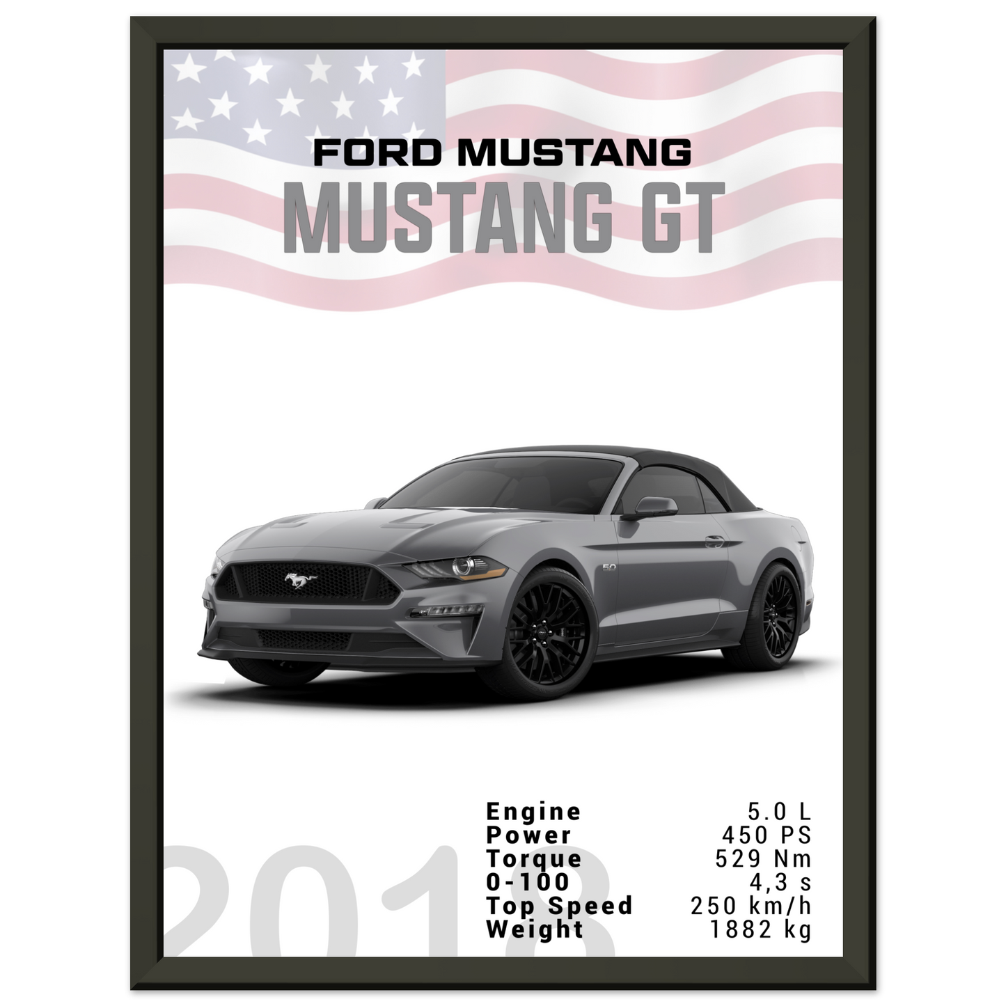 Ford Mustang 2018 Convertible (MUSTANG26)