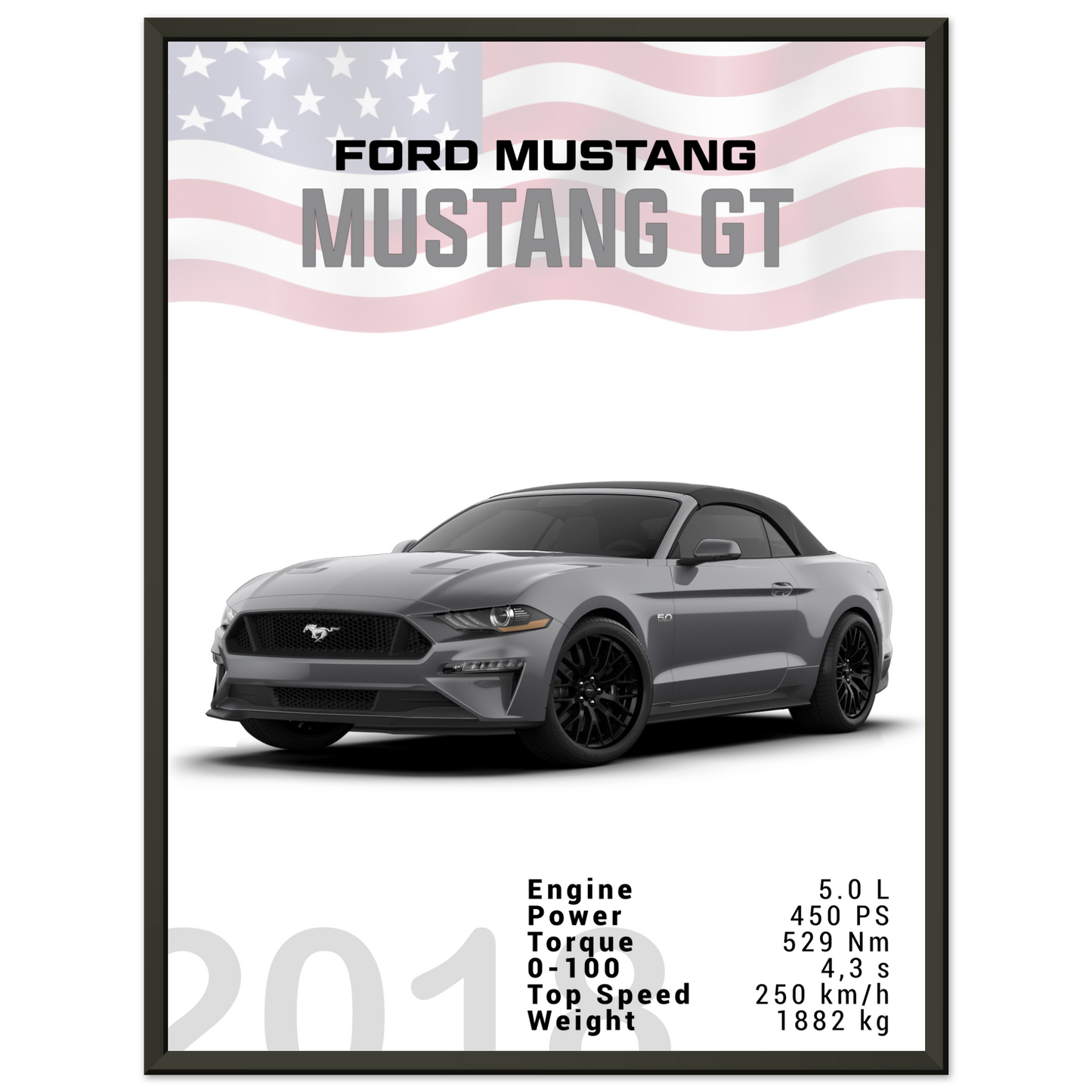 Ford Mustang 2018 Convertible (MUSTANG26)