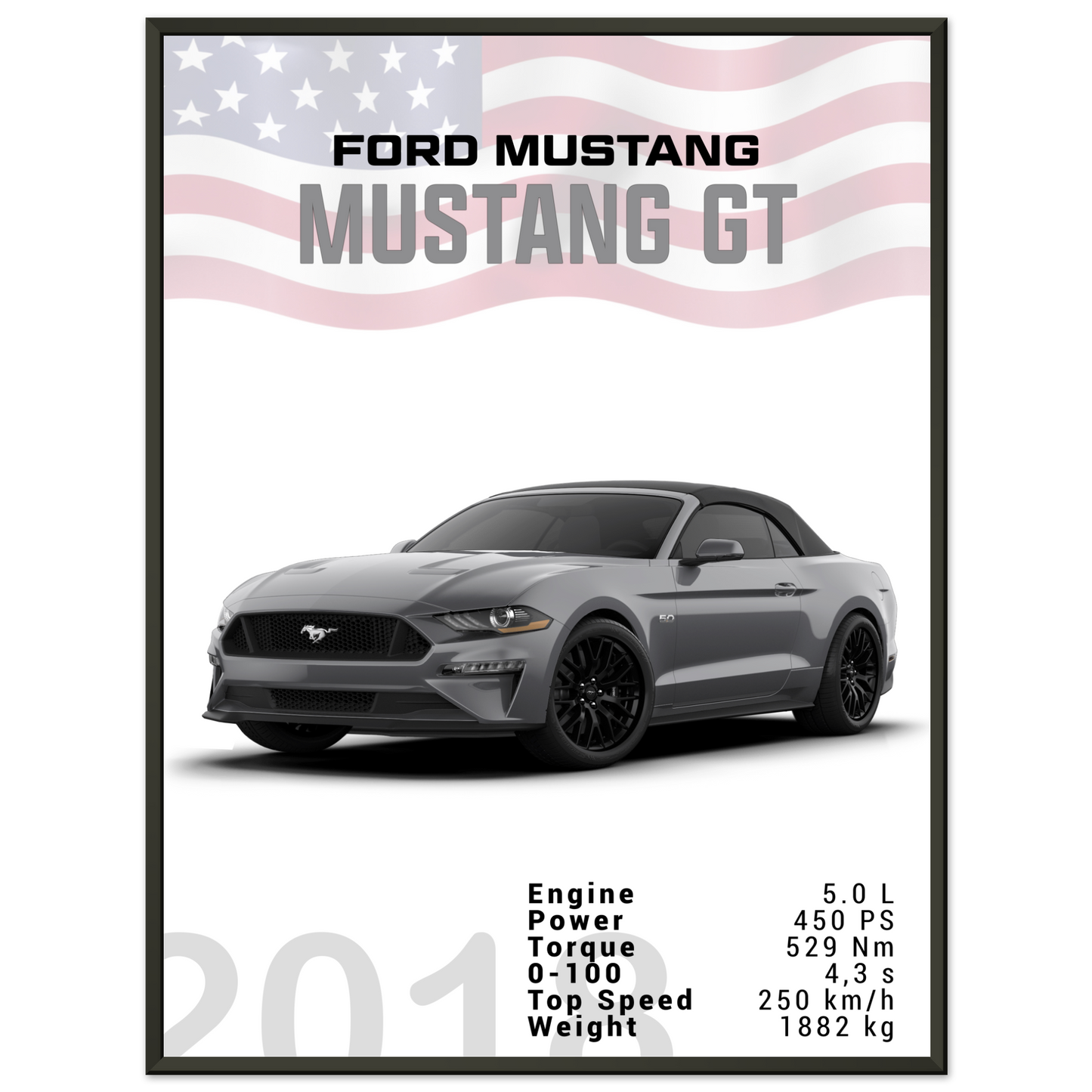Ford Mustang 2018 Convertible (MUSTANG26)