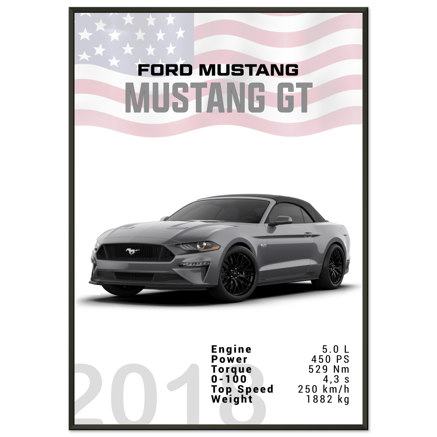 Ford Mustang 2018 Convertible (MUSTANG26)