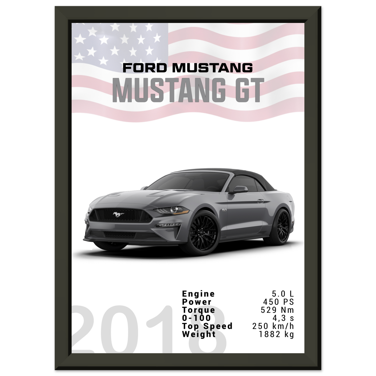 Ford Mustang 2018 Convertible (MUSTANG26)
