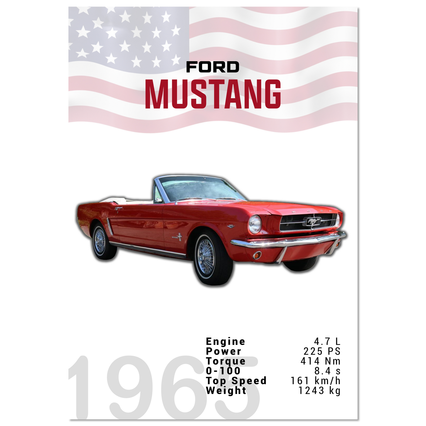 Ford Mustang 1965 Convertible (MUSTANG11)