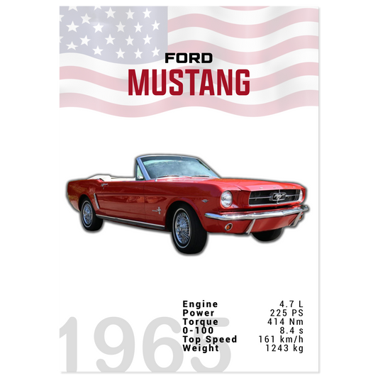Ford Mustang 1965 Convertible (MUSTANG11)