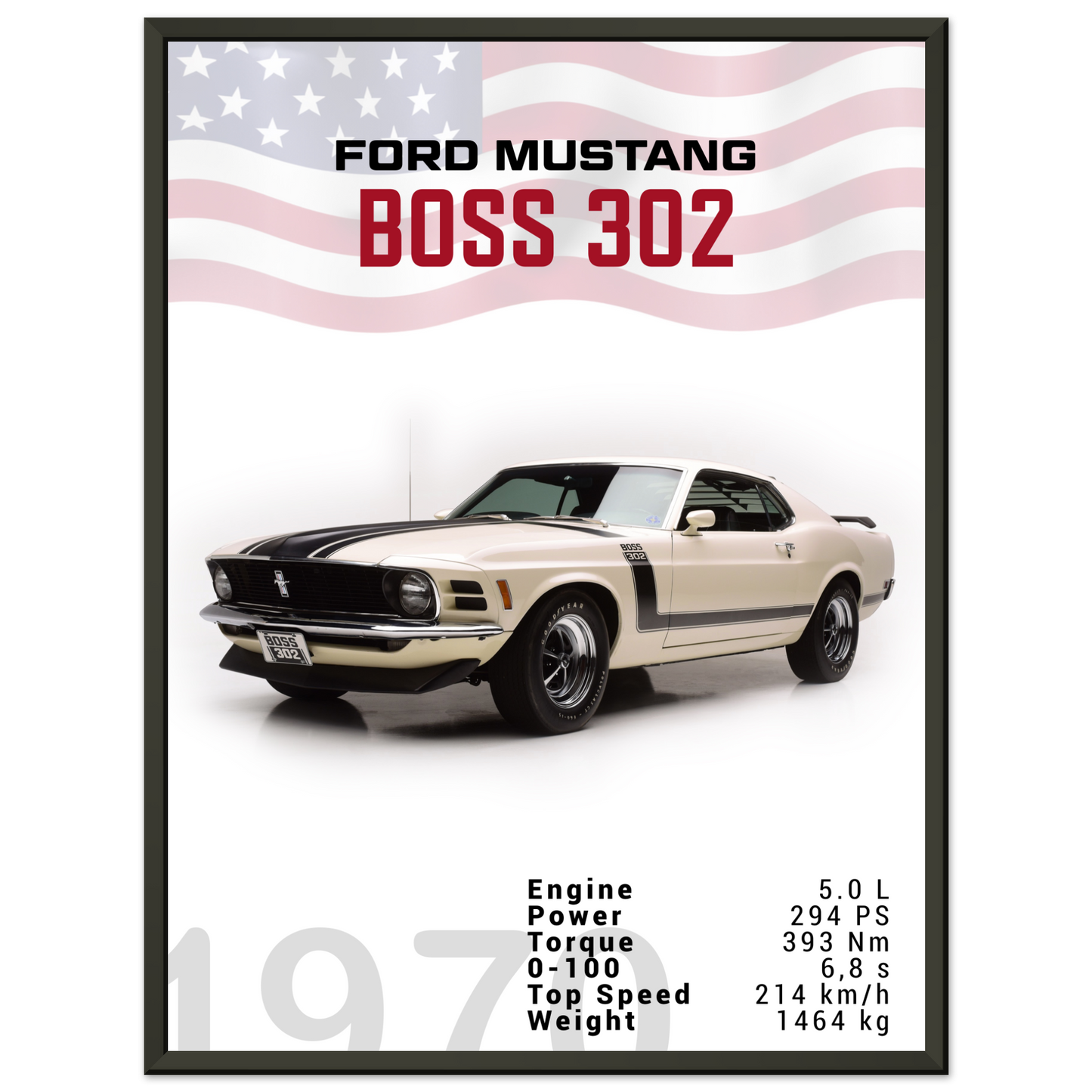Ford Mustang 1970 Boss 302 (MUSTANG16)