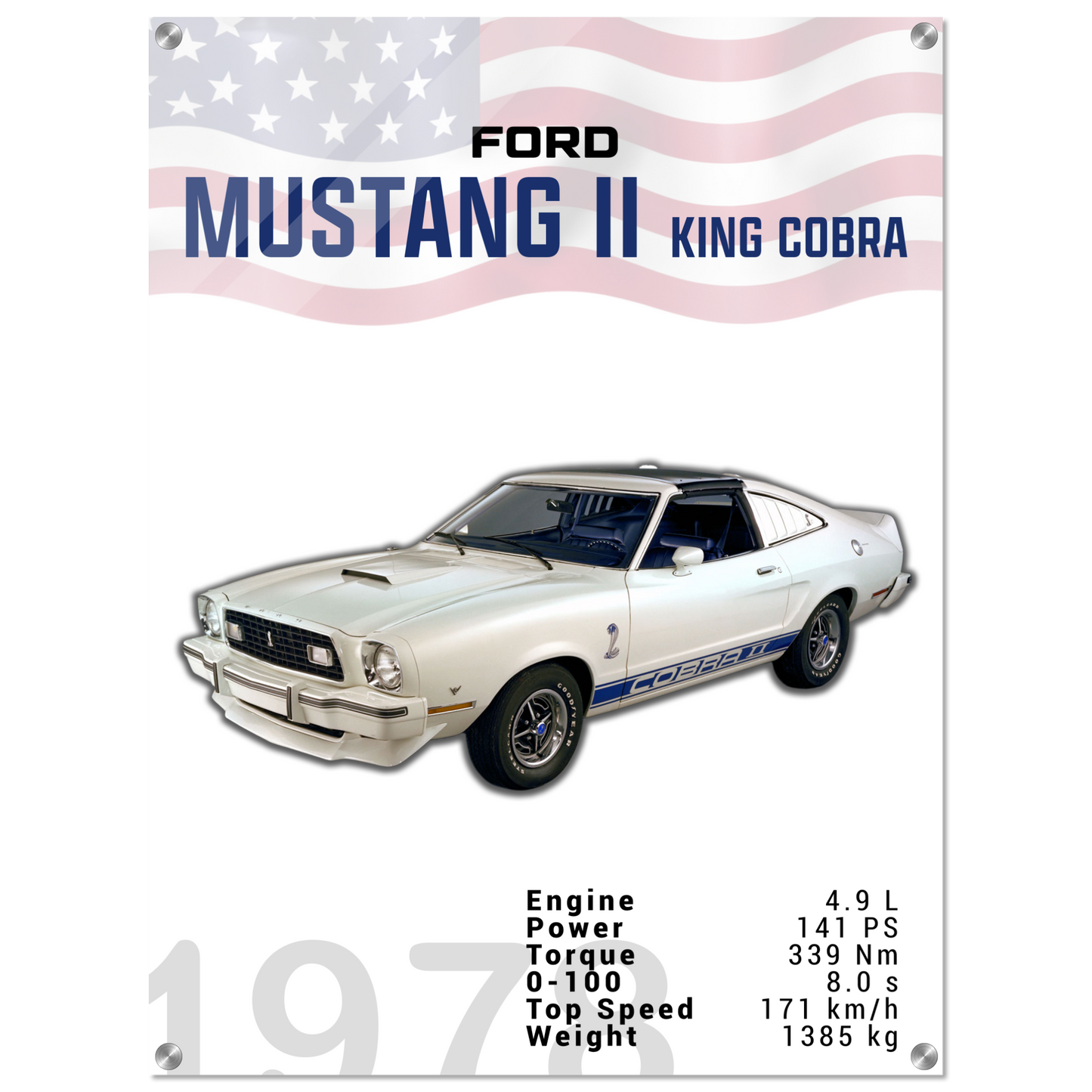 Ford Mustang 1978 II King Cobra (MUSTANG17)