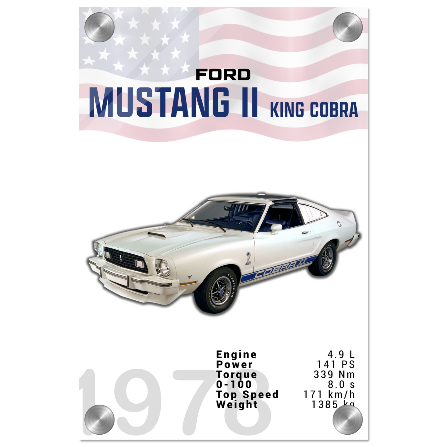 Ford Mustang 1978 II King Cobra (MUSTANG17)