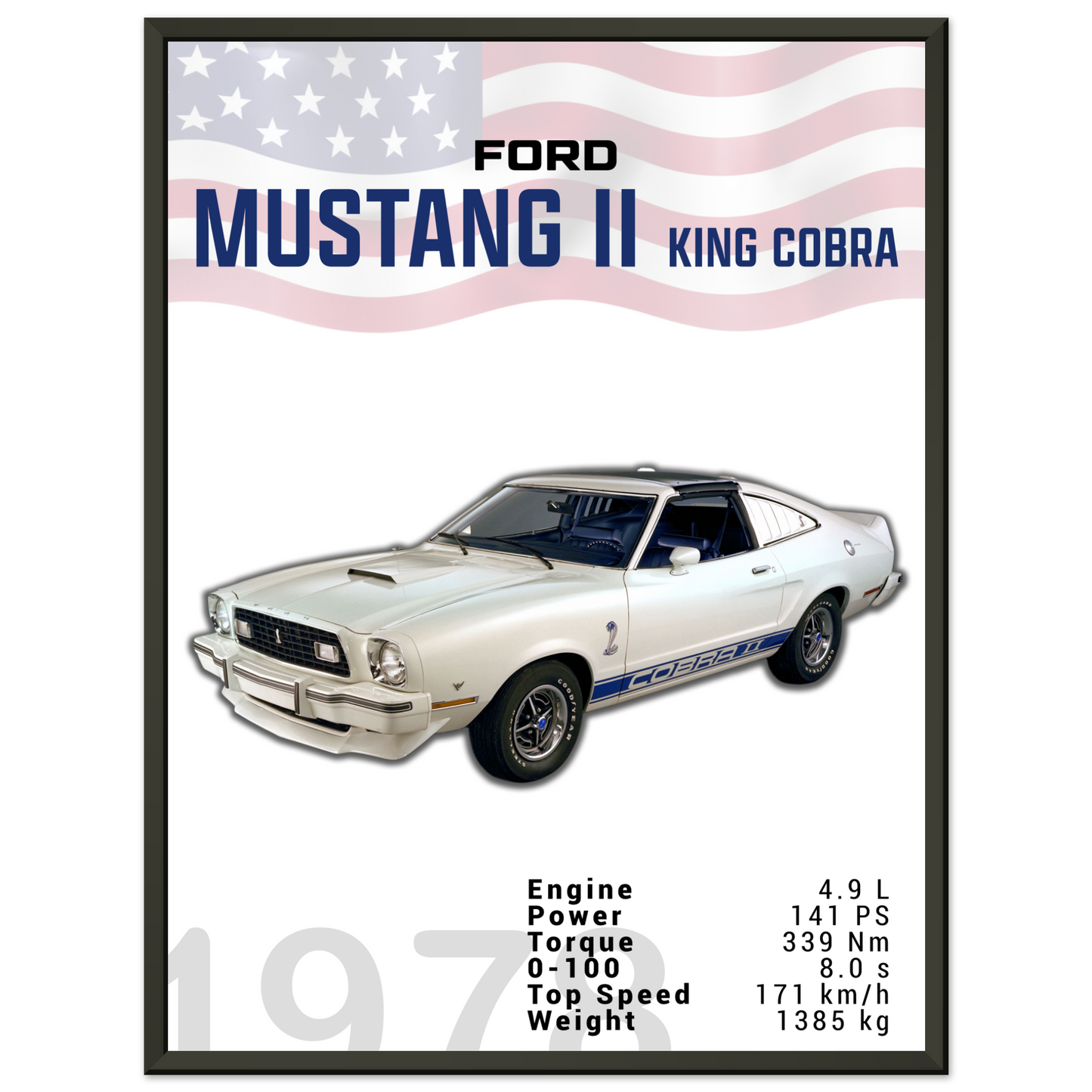 Ford Mustang 1978 II King Cobra (MUSTANG17)