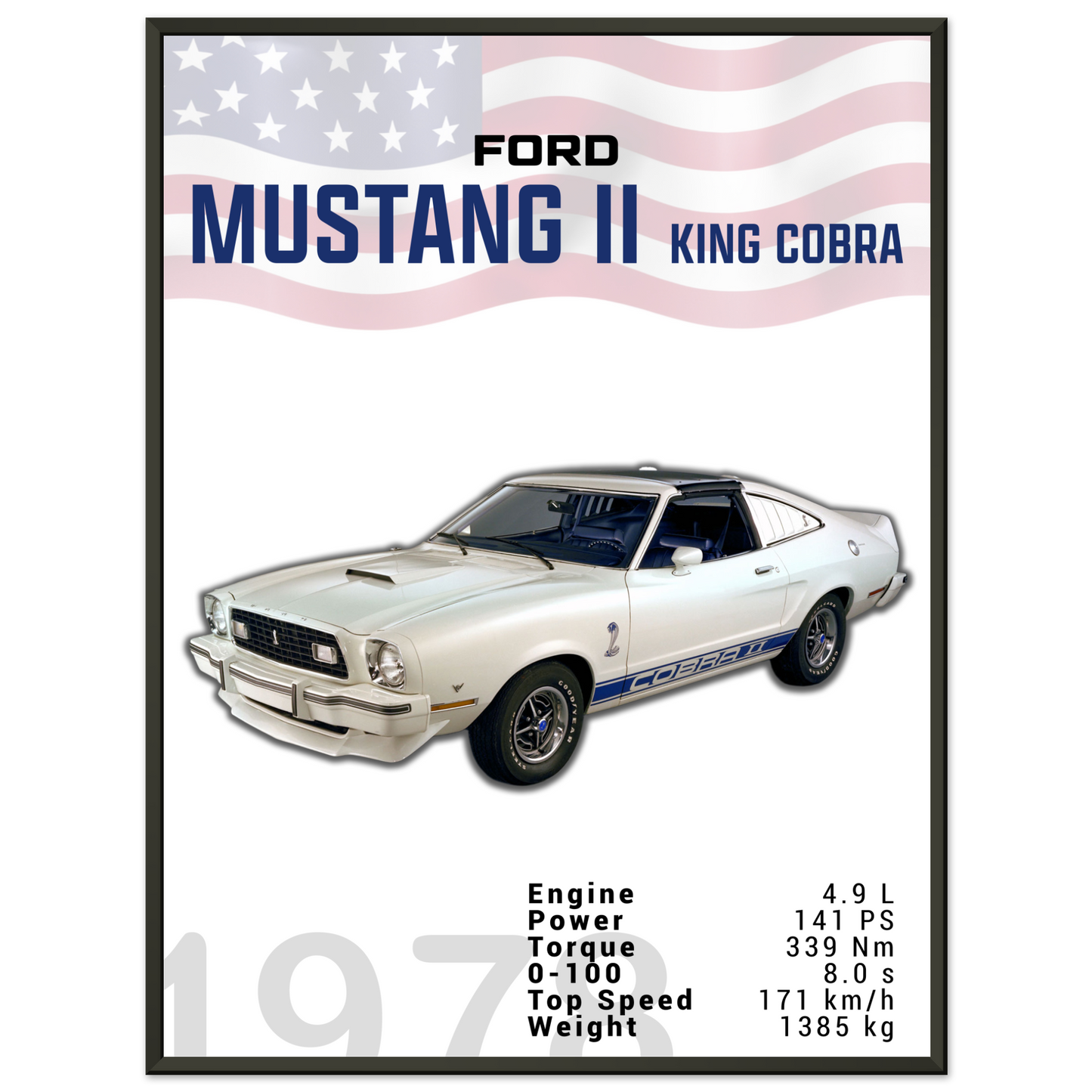 Ford Mustang 1978 II King Cobra (MUSTANG17)