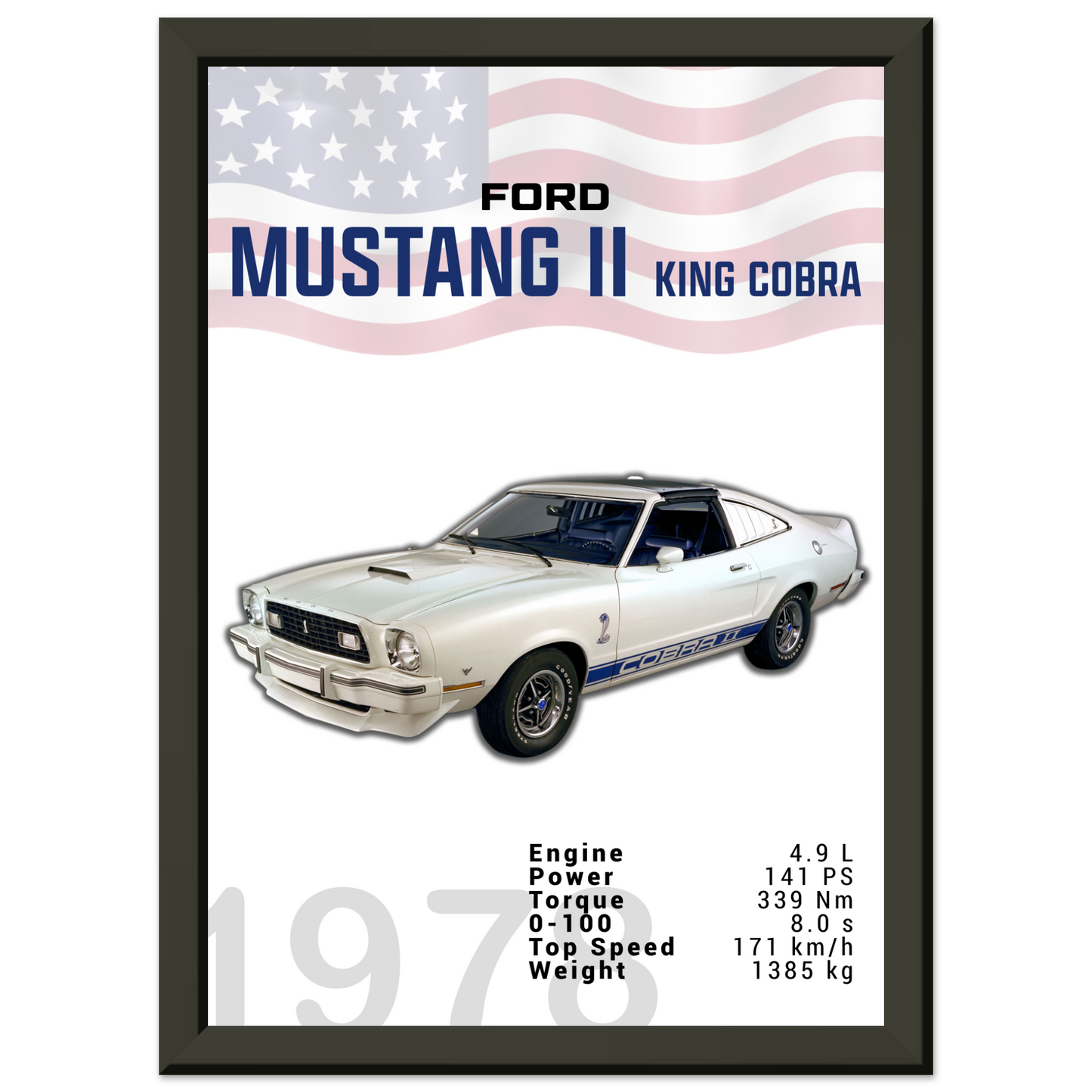 Ford Mustang 1978 II King Cobra (MUSTANG17)