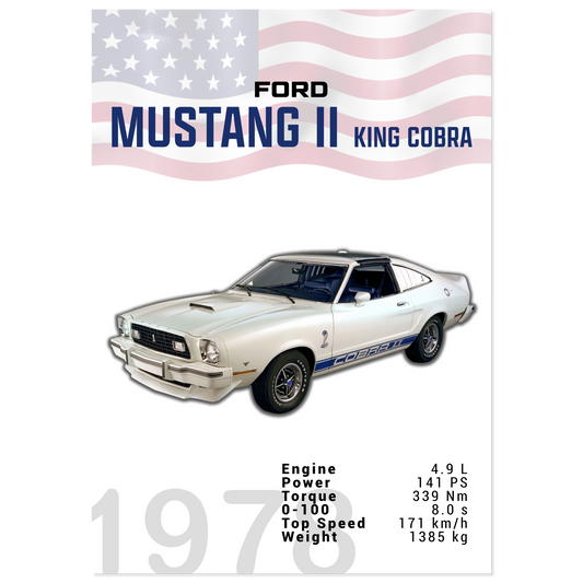 Ford Mustang 1978 II King Cobra (MUSTANG17)