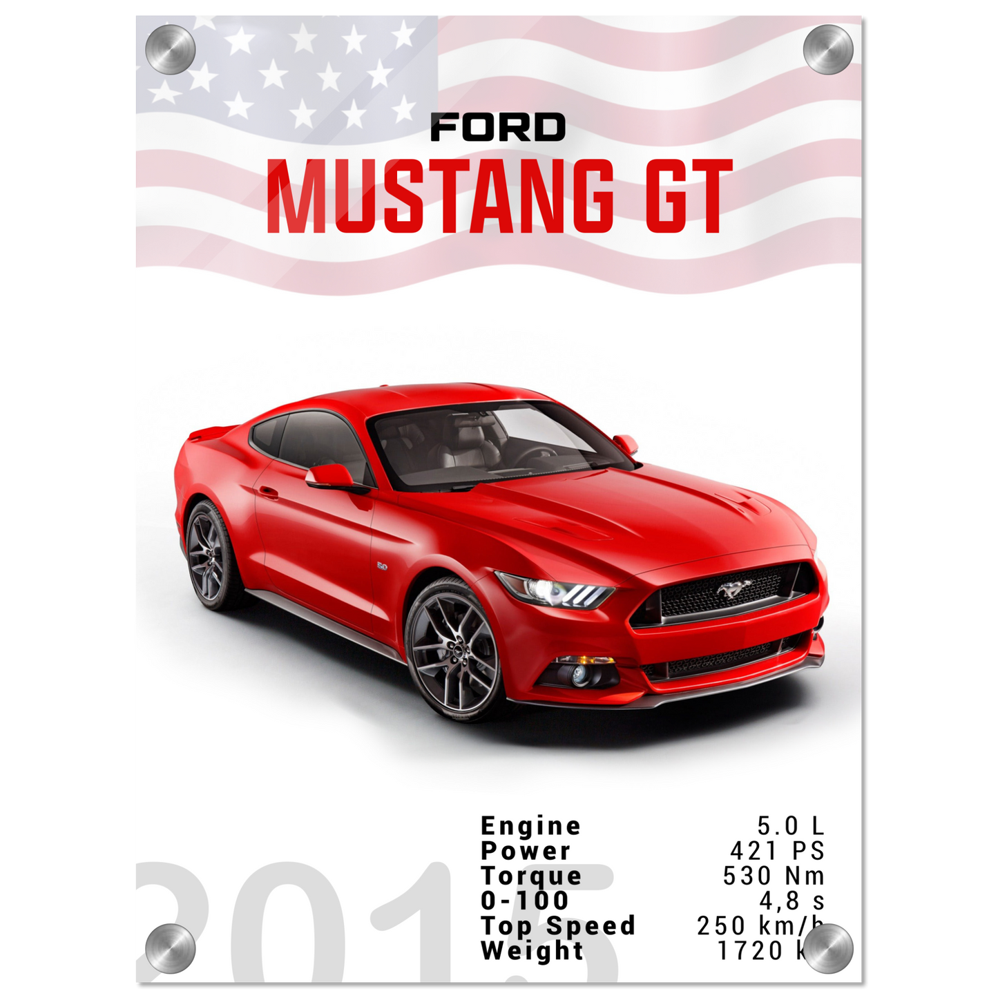 Ford Mustang 2015 GT S550 (MUSTANG07)