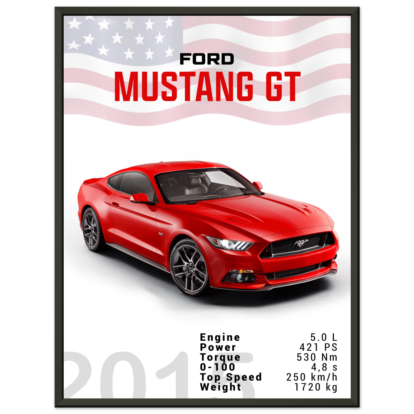 Ford Mustang 2015 GT S550 (MUSTANG07)
