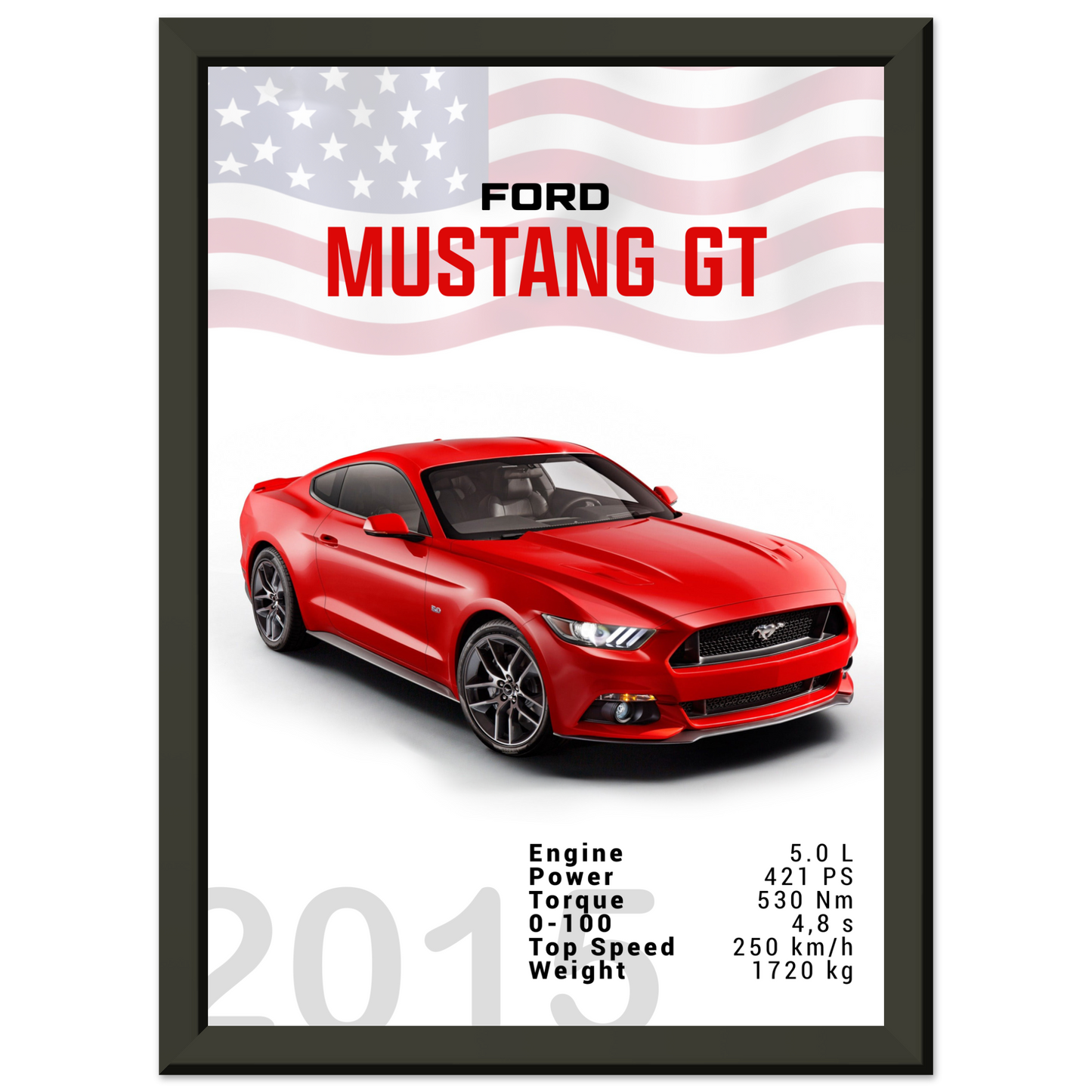 Ford Mustang 2015 GT S550 (MUSTANG07)