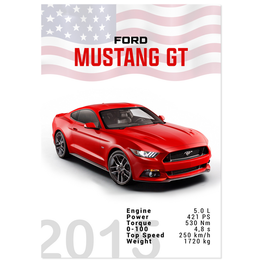 Ford Mustang 2015 GT S550 (MUSTANG07)