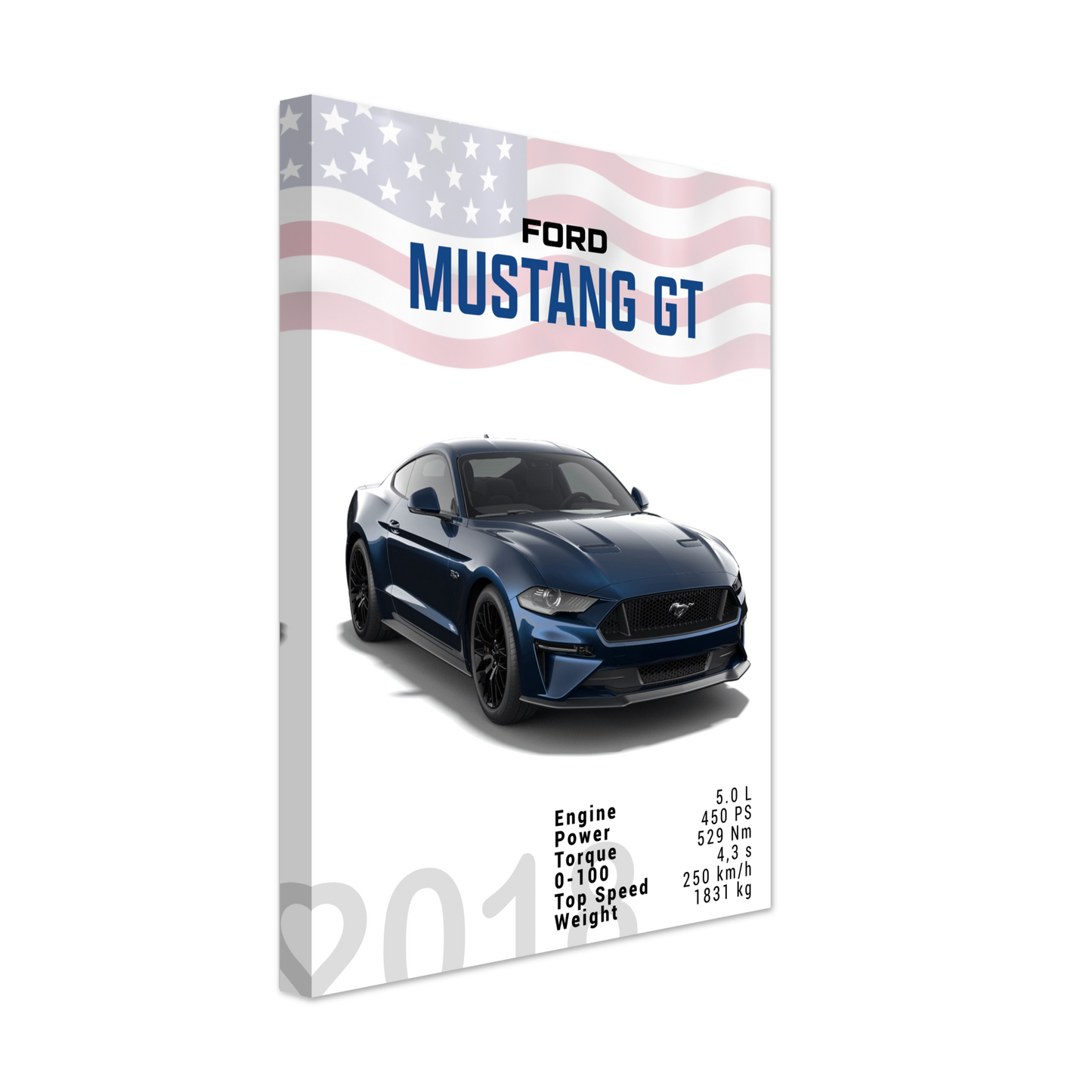 Ford Mustang 2018 GT S550 (MUSTANG08)
