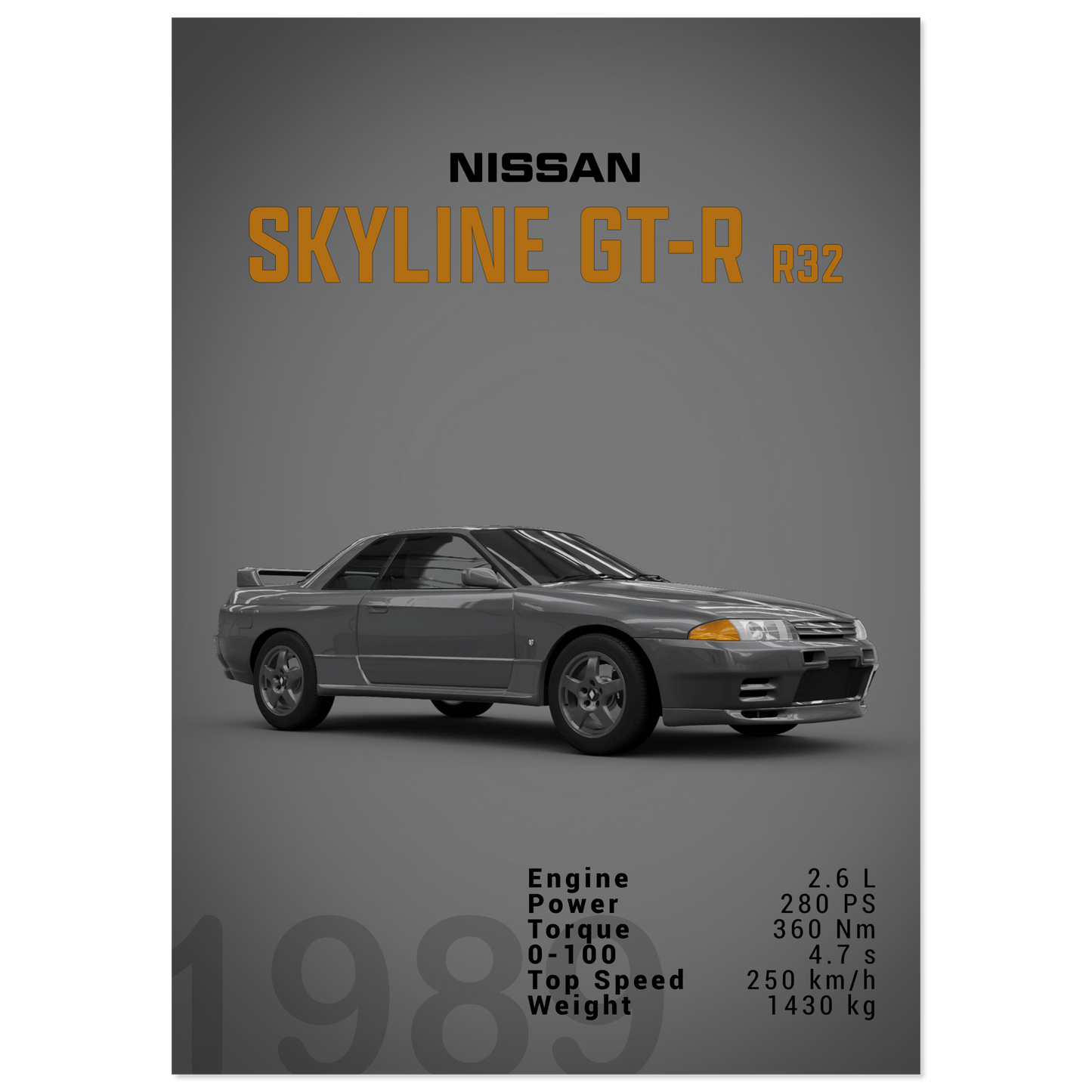 Nissan Skyline GT-R R32 (NISSAN02D)