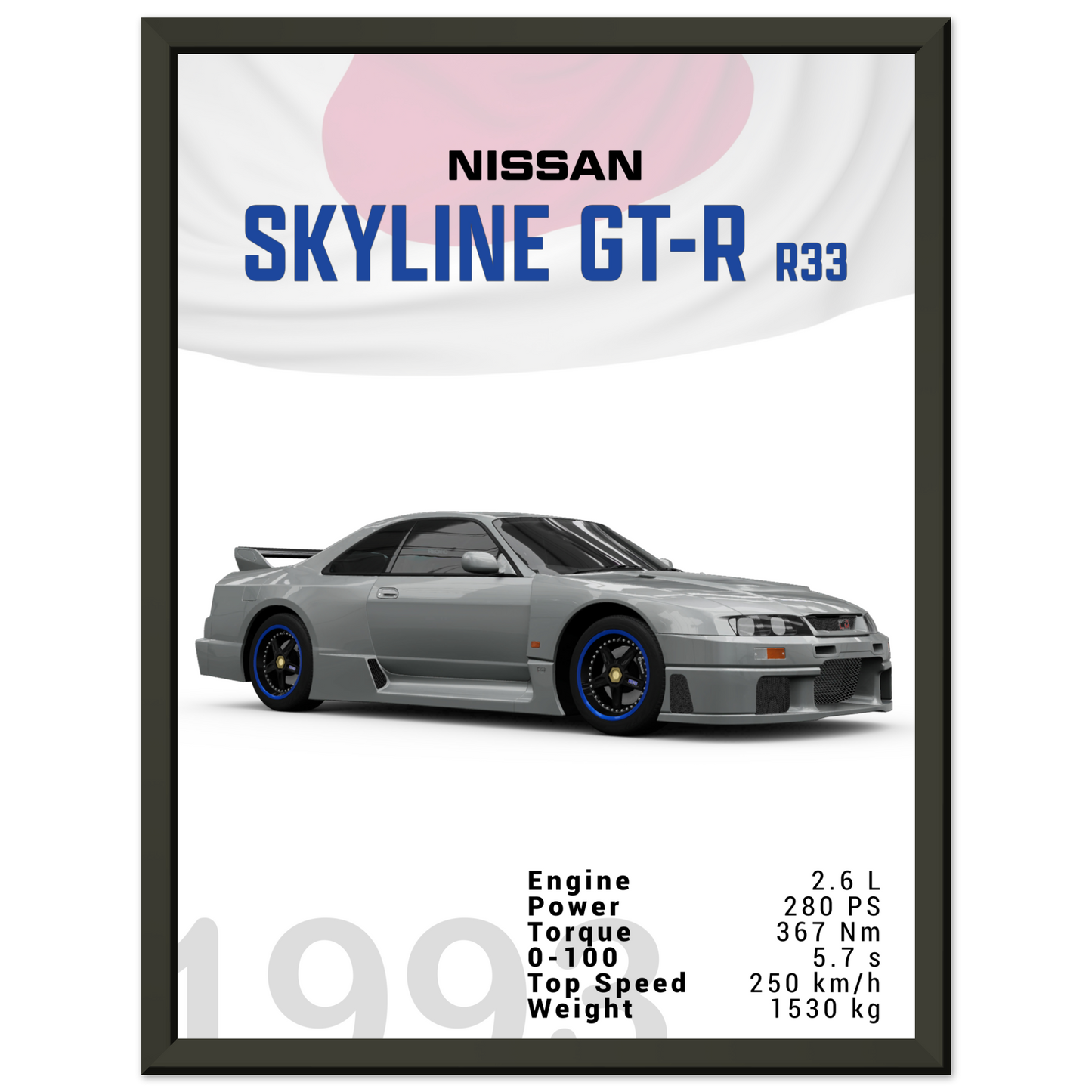 Nissan Skyline GT-R R33 (NISSAN04)