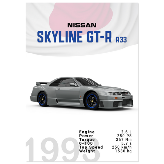 Nissan Skyline GT-R R33 (NISSAN04)