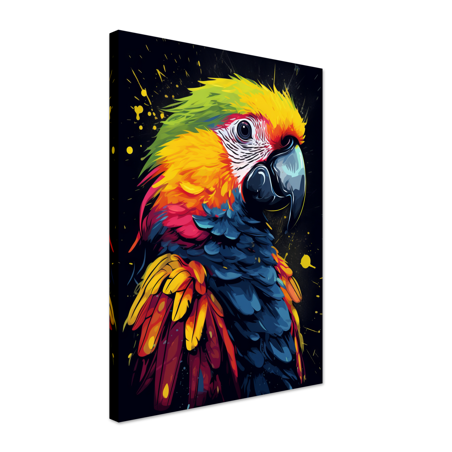 Vogel Papagei Pop-Art (BIRD26)