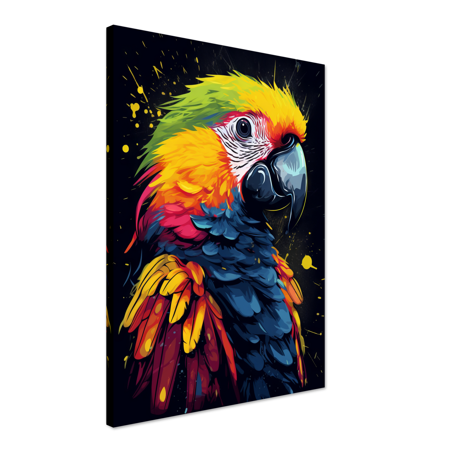 Vogel Papagei Pop-Art (BIRD26)