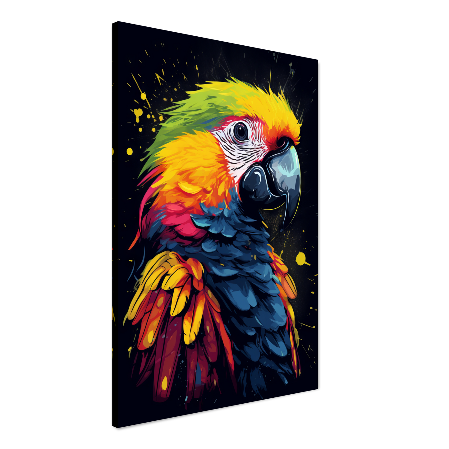 Vogel Papagei Pop-Art (BIRD26)